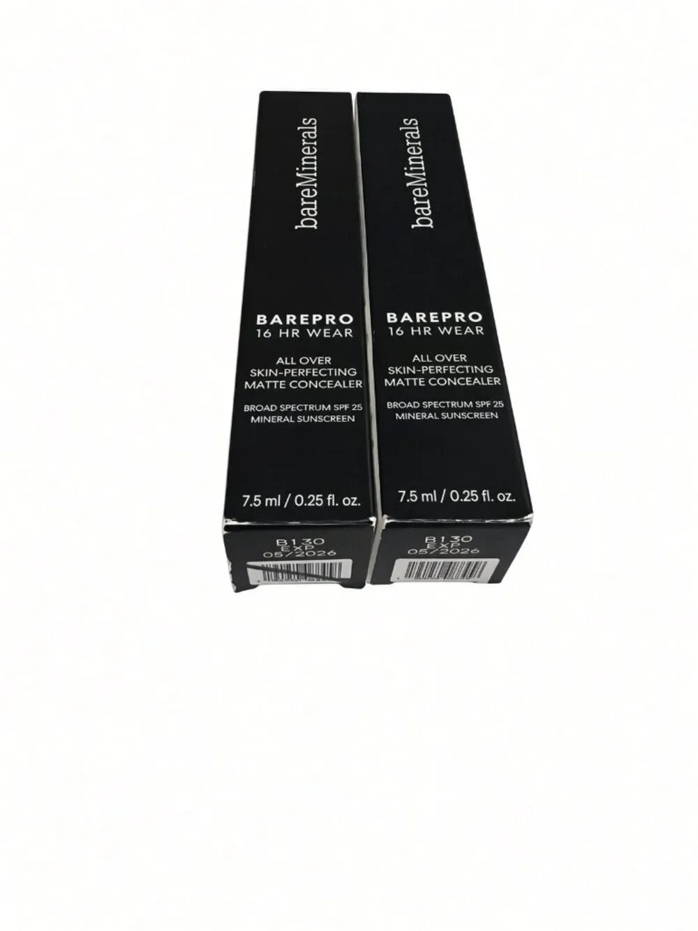 LOT of 2 bareMinerals BAREPRO 16HR Concealer Deep 600 Cool